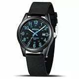 LN LENQIN Herren Uhr Uhren Herren Analog Quarz Armbanduhr 30M wasserdichte mit Datum Mode Casual Designer Uhr für Männer Silikonband
