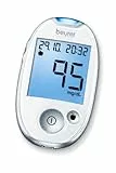 Beurer GL 44 mg/dl Blutzuckermessgerät, Weiß