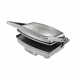 Breville DuraCeramic Sandwich/Panini-Presse und Toaster | 2-Scheiben-Sandwichmaker im Café-Stil | Edelstahl [VST071X]