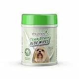 Espree Natürliche Tränenfleckentücher für Hunde 60 Tücher