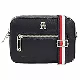 Tommy Hilfiger Damen Crossbody Bag Tasche Iconic Camera Bag Klein, Blau (Space Blue), Einheitsgröße