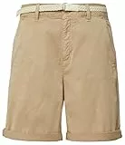 s.Oliver Shorts mit geflochtenem Gürtel und Garment Dye