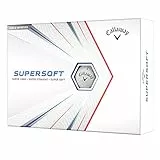 Callaway Golf Supersoft Golfbälle - 12er Packung für ein unschlagbares Spielgefühl und Langlebigkeit