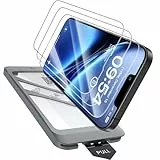 TAURI 3 Stück für iPhone 16e Panzerglas 6,1' mit Auto-Installation, Gehärtete Glas Displayschutz, Kratzfest Schutzglas, Anti-Fingerabdruck und Bubbles Schutzfolie