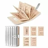Lolalet Reise Schmuck Organizer mit transparente Schmuck Tasche für Ohrringe Armband Halskette Ring, kompakte Aufbewahrungsbox Schmuckrolle mit Spiegel-Silber