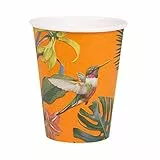 Talking Tables Tropical Paper Cups 330 ml, Tropische Becher, 140 Z, 8 Stück