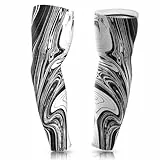 janhensy Gaming Arm Sleeve Esport Volleyball: Armschoner Armlinge Ärmel Armstulpen Armsleeve Radsport Tattoo Weiß Schwarz Sommer Herren Damen Klein