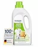 HEITMANN pure Reine Soda | Vielseitiger Reiniger für Fett, Schmutz, Flecken & Gerüche | Natürlich & umweltfreundlich | Für Haushalt & Garten | 1 L