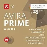Avira Prime | 25 Geräte | Antivirus & Security | 1 Jahr | Aktivierungscode per Email