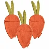 Papierdrachen 3 Möhrenbeutel für Ostern - fröhliche Geschenkverpackung für Ostern