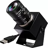 Mermaid 4K USB Kamera für PC, 2.8-12mm Manueller Zoom Webcam für Computer, Externe Laptop IMX415 UVC Web Kamera, Nahaufnahme USB Port