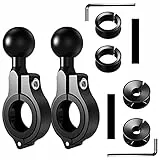 Ram Mount Halterung Kugel Arm für Handyhalterung Fahrrad Handyhalterung Motorrad Lenker Wasserdicht Zubehör für Scooter Fahrradhalterung Handy Handyhalter Roller 2 Set (25 mm)