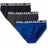 BOSS Hugo Herren Slip aus Baumwolle, 3er-Pack