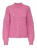 JdY Damen Jdyzoey Life L/S Hn Raglan Pul KNT Noos, Pink Cosmos, M