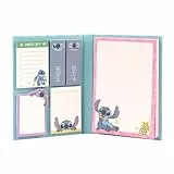 Grupo Erik Notizblock Block Buch Disney Stitch Notizzettel Block für To Do Liste Einkaufszettel oder Einkaufsliste - Offizieller Stitch Fanartikel
