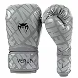 Venum, Contender 1.5 XT Boxhandschuhe, Unisex Erwachsene, 14 Oz, Grau/Schwarz