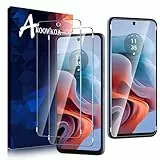 Anoowkoa Panzerglas für Motorola Moto G34/Moto G45 2 Stück Schutzfolie 9H Härte Gehärtete Folie HD Vollbild Handyfolie Hartglas Anti-Kratzer Displayfolie