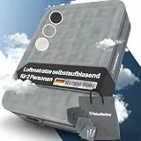 Heimfleiss® Luftmatratze Selbstaufblasend 150x200 cm | Premium Luftbett 2 Personen | Luftmatratze Camping | Schnell aufblasbare Matratze ideal als Gästebett | Selbstaufblasbare Gästematratze mit Pumpe