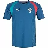 PUMA Portugal Training Trikot Jersey (DE/NL/SE/PL, Alphanumerisch, XL, Regular, Regular, Ocean)