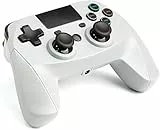 snakebyte GAMEPAD 4S – grau - Wireless Bluetooth Controller für PlayStation 4 / PS4 Slim / Pro, Analoge Dual Joysticks, PC kompatibel (Windows 7 / 8 / 10),3,5mm Kopfhöreranschluss, Touchpad