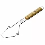 tepro Grillrostheber Universal – ca. 40 cm – mit Holzgriff zum sicheren Anheben & Herausnehmen von Grillrosten – praktisches Grillzubehör für alle gängigen Grills