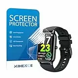 MIHENCE Schutzfolie Kompatibel für Dyurwa/Soudorv 1.57' Smartwatch P97, TPU HD Displayschutzfolie für P97 1.57'' Fitness Tracker [ 6 Stück ]