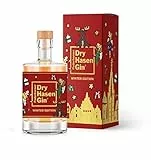 Dry Hasen Winter Gin Edition | Winterlicher Geschmack | mit hochwertiger Geschenkverpackung | 500ml Einzelflasche | 42% Vol. |Kunstedition by Herman Reichold | Handcrafted mit Wintergewürzen