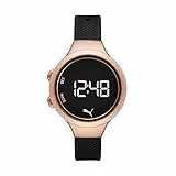 Puma Damen Digital Quarz Uhr mit Kunststoff Armband P1038