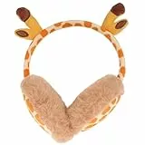 PACKOVE Tier-Ohrenschützer-Stirnband Niedliche Giraffe Winter-Ohrenschützer Kunstfell- Tragbar Outdoor-Ohrwärmer Damen-Ohrabdeckung Für Skifahren Cosplay Kostüm