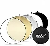 GODOX 5 in 1 Licht-Reflektor Faltreflektoren Fotografie mit Tragetasche, Reflektor Fotografie Set Licht Diffusor für Studio (5 in 1 80CM)