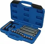 BRILLIANT TOOLS BT701100 Reparatursatz für Bremsgewinde, M9 x 1,25, 16-tlg [Powered by KS TOOLS]