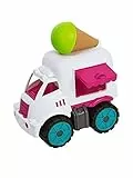 BIG Spielwarenfabrik 800055794 'Power-Worker Mini Eiswagen' Kinderfahrzeug, weiß