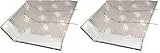 Xavax 110830 Universal Dunstabzug-Flachfilter mit Sättigungsanzeige, 2er Set, Individueller Zuschnitt, 47 x 57 cm (Packung mit 2)
