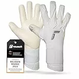 Reusch Profi Torwarthandschuhe Herren Erwachsene | starker Grip | 4mm Profi Haftschaum |optimale Passform & sicherer Halt | für Training & Spiel | Kunstrasen & Naturrasen | Größe 7-11 | Raptor Pro