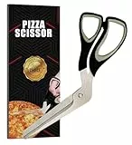 RAAFI Grey Scharf Pizzaschere zum Schneiden von Pizza wie ein Profi. Pizzaschere Spülmaschinenfe (Grey)