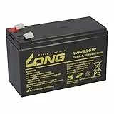 Blei Akku 12V 9Ah WP1236W kompatibel USV APC Back UPS 650 700 800 RBC17 RBC 17