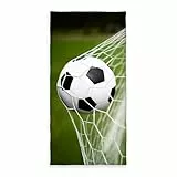 Herding Fußball Badetuch, Young Collection, 75 x 150 cm, Baumwolle, Mehrfarbig