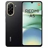 Xiaomi Redmi A5 Smartphone, 4+128GB, Black, Superklare 32MP AI-Kamera, 5200mAh Akku, Leistungsstarker Octa-Core-Prozessor, Immersives 6,88' 120Hz Display