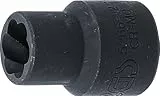BGS 5266-12 | Spiral-Profil-Steckschlüssel-Einsatz / Schraubenausdreher | 12,5 mm (1/2') | SW 12 mm