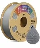 OVERTURE Filament PLA 1.75mm Aufgerüstet, 3D Drucker PLA Filament 1kg Spule (2.2 LBS), Maßgenauigkeit +/- 0.02mm (Hellgrau)