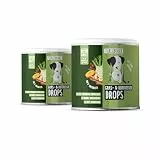 TIERLIEBHABER – Gras- & Kotfresser Drops 2er Set bei Sodbrennen Hund mit Ulmenrinde für Hunde – Tierärztlich entwickelt – Hund Sodbrennen Drops angereichert mit Moor und Fenchel