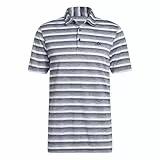 adidas Herren Mens Two Color Stripe Polo Shirt, Collegiate Navy/White, XL
