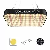 COKOLILA Dimmbarer Led Grow Lampe, 1200w LED Pflanzenlampe Vollspektrum mit 584pcs SMD Leds, UV & IR Dasiy Chain Funktion Grow Light für Zimmerpflanzen, Gemüse, Blume