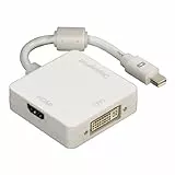 Hama für DVI, Displayport oder HDMI, 53245, Weiß