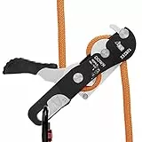 Ejoyous Abseilgerät Klettern, Climbing Descender Climbing Descender 10-12 mm Rope Descender Selbstbremsen Stop Climbing Ro bis 150kg