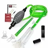 boxtech Aquarium Reiniger, Aquarium Wasserwechsel, Aquarium-Reinigung Sand Filter Fisch Tank Kiesfilter Einstellbare Durchflussregelung für Wasserwechsel