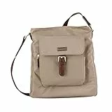 TOM TAILOR Rina Damen Hobo Bag Schultertasche Mittelgroß Beige