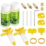 CHUMXINY Entlüftungskit für SRAM,Avid Scheibenbremsen, Einschließlich 120ML DOT 5.1 Bremsflüssigkeit.