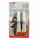 Tesa Sekundenkleber 4x3 gramm (2 Blister a 2x3 g)stark und schnell