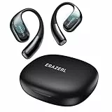 ERAZERL Übersetzer Kopfhörer, AI Open Ear Kopfhörer Bluetooth 5.4, 3-in-1 Übersetzungskopfhörer 134 Sprachen mit App 40H,4 Übersetzungsmodi Echtzeit Übersetzer Ohrhörer für Reisen, Geschäfts, Studien